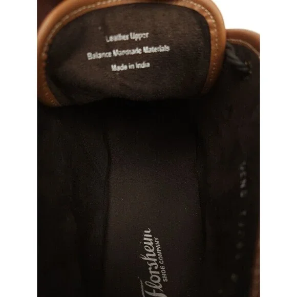 Florsheim Casey Chukka Boot Brown Leather F-Lites Size 12 D